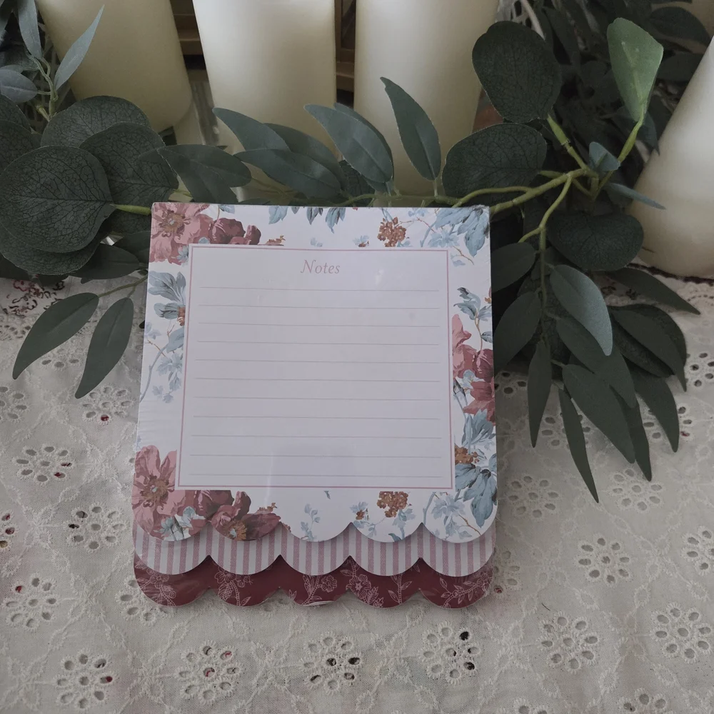 Laura Ashley Pink and Blue Floral Notepad Set